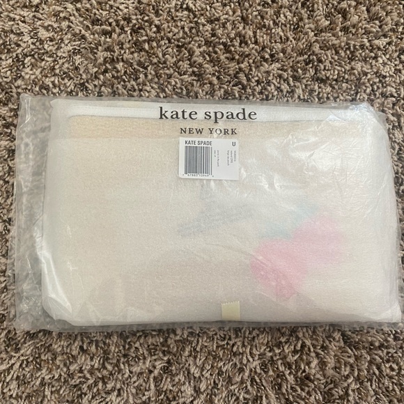 NWT ♠️ Kate Spade ♠️ Picnic In The Park Large Zip Pouch - Picture 5 of 6